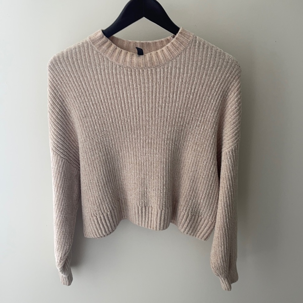 H&M Beige Sweater